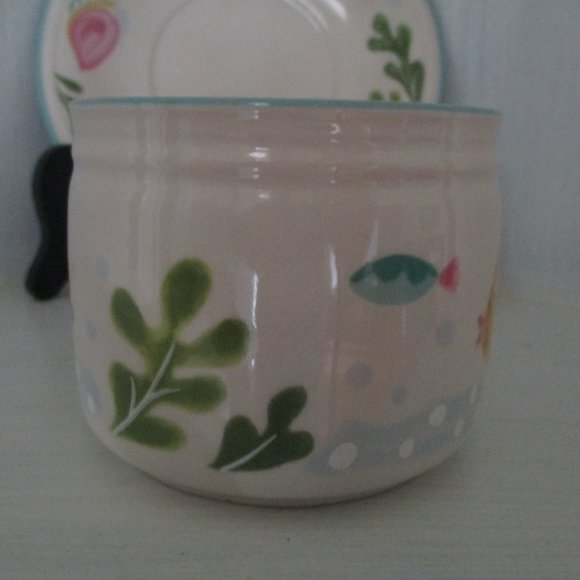 Set of 4 Barrier Reef Cup & Saucers by Studio Nova Fish Seashells - Picture 7 of 10